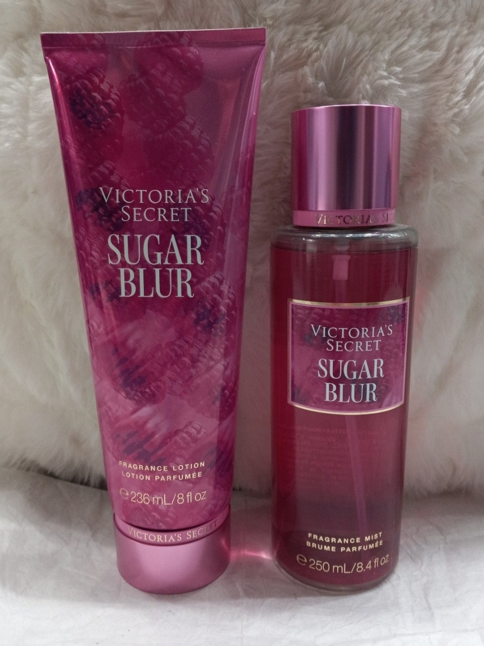 Victoria's Secret Sugar Blur Moisturizer & Fragrance Mist - Pink